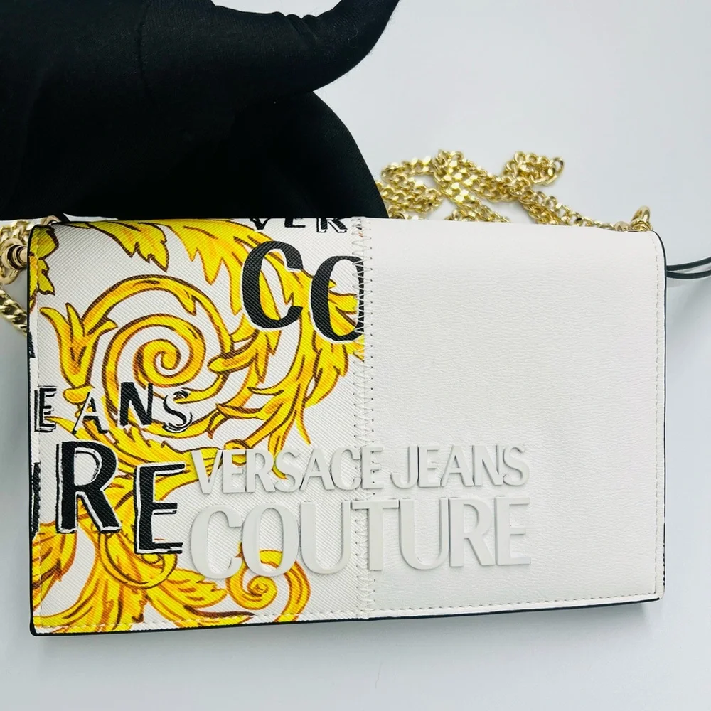 Versace Jeans Couture Baroque Crossbody Bag EUC